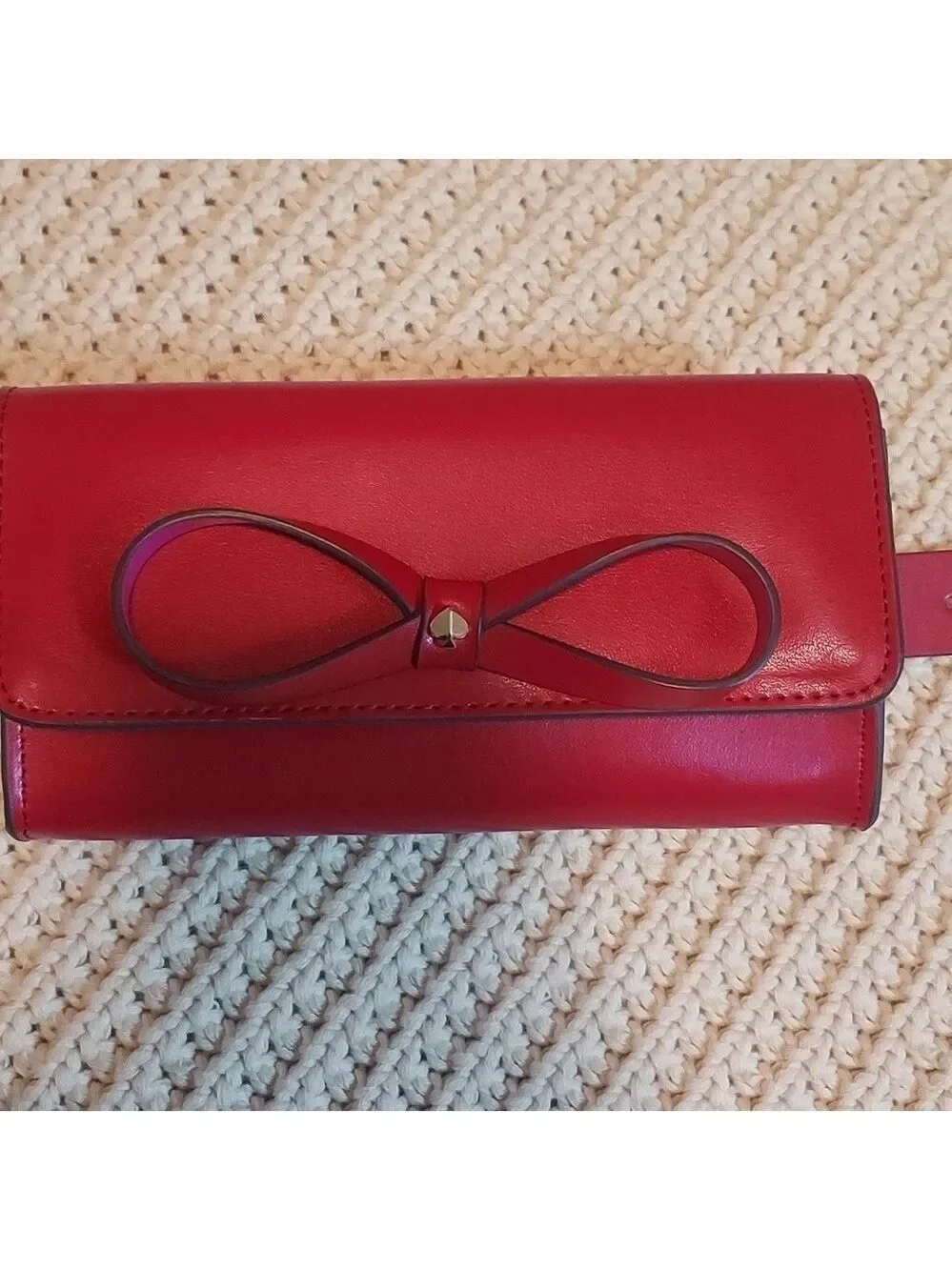 Kate Spade Red Bow Belt Bag Large/XLarge